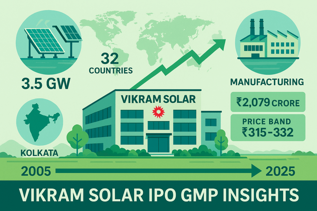 Vikram Solar IPO GMP