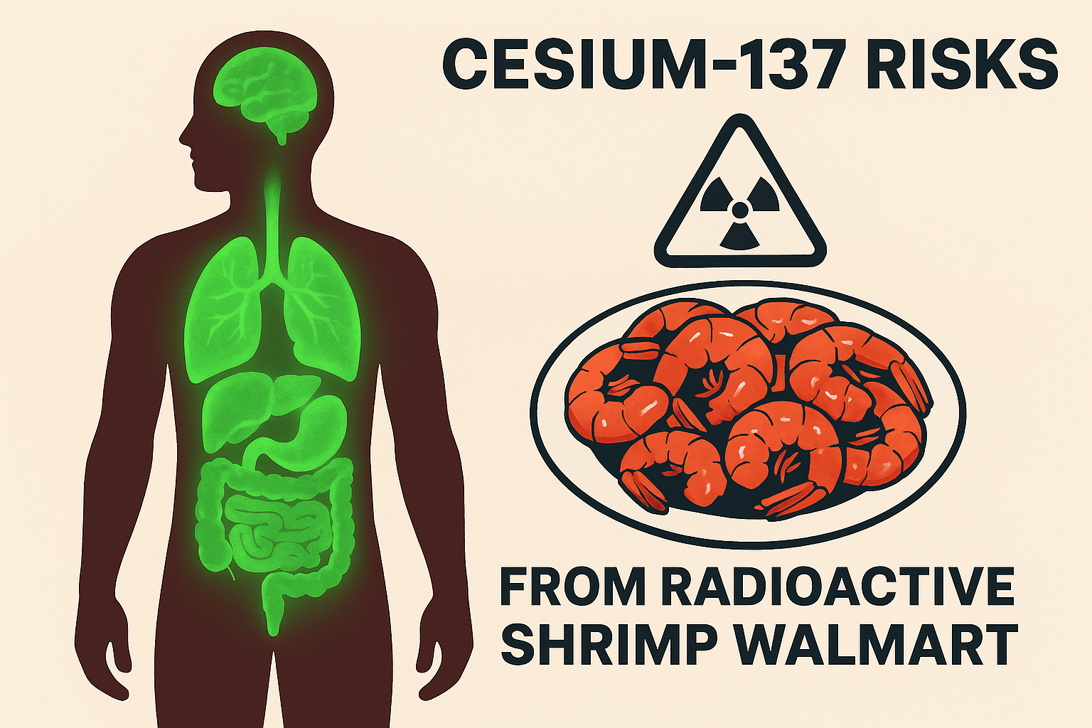 Radioactive Shrimp at Walmart